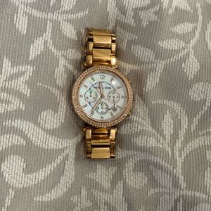 Michael Kors Rose gold watch